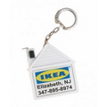 House Shape Keychain And Tape Measure